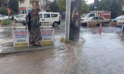 Beypazarı'nda sağanak yağış