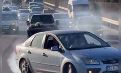 Drift yapan sürücüye 46 bin TL'lik ceza