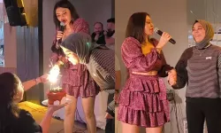 Hayranının doğum gününü sahnede kutladı