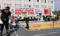 Trafik haftası’nda binlerce öğrenciye uygulamalı eğitim verildi