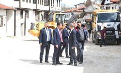 Başkan Kasap'tan Alaaddin Sokakta inceleme