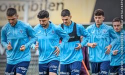 Trabzonspor'da,  Antalyaspor Mesaisi Sürüyor