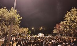 Hacettepe'de Gece Nöbeti: “Faşizme Karşı Omuz Omuza”