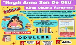 Annelere yönelik kitap okuma yarışması