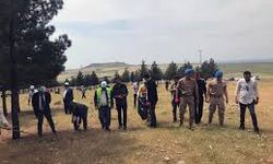 Mardin'de orman yangını eğitimi