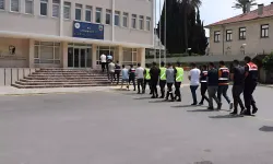 Mersin’de 32 kişi tutuklandı