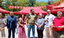KEÇİÖREN CEMEVİ’NDE KURSİYERLERİN RESİM SERGİSİ