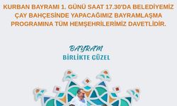 Nallıhan Belediyesi'nden bayramlaşma programı