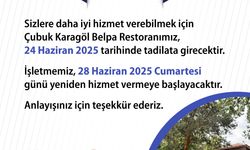 Çubuklu vatandaşlara duyuru, kapalı olacak!