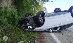 Bayram tatiline giderken kaza yaptılar