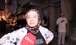 Deponun duvarı yıkıldı, o anlar korkuttu!