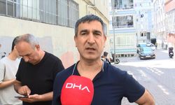 Doğal gaz kutusuna çarpan otomobil panik yarattı