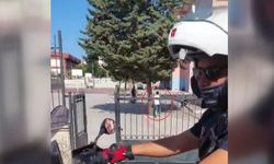 Kimliğini Unutan Öğrenciyi Trafik Polisi Sınava Yetiştirdi