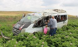 Amasya’da korkutan kaza