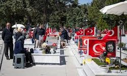 Ankara'da şehitliklere ziyaret