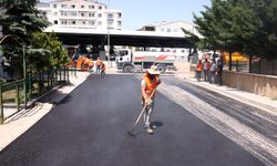 Çankaya Belediyesi asfalt serim çalışmalarına hız verdi!