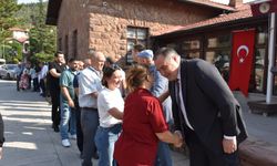 Başkan Güngör vatandaşlarla bayramlaştı