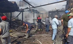 Burdur'da yangın çıktı