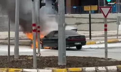 Otomobil küle döndü