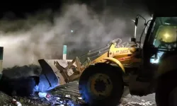 Elektrik tellerinden yangın çıktı