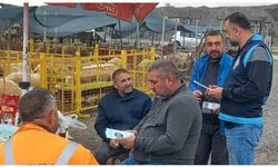 Kayseri'de Hayvan Pazarında Dolandırıcılığa Karşı Bilgilendirme