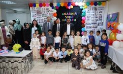 İlkokul öğrencilerinden yıl sonu sergisi