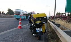 Motosiklet sürücüsü hayatını kaybetti