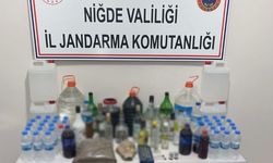 Niğde'de sahte içki operasyonu