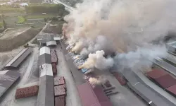 Tokat'ta korkutan yangın