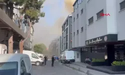 Yenibosna'da korkutan yangın