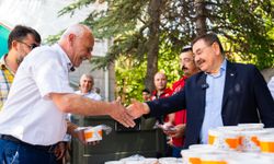 Gölbaşı Belediyesinden aşure ikramı