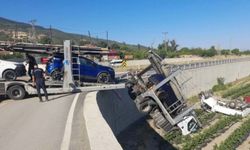 Amasya'da korkutan kaza
