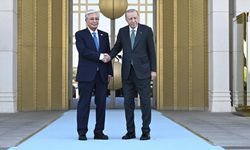Cumhurbaşkanı Erdoğan, Kazakistan Cumhurbaşkanı'nı karşıladı