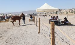 Kapadokya’da At Güzellik Yarışması Düzenlendi