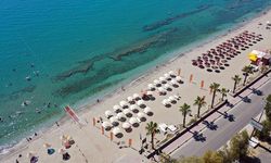 Kuşadası ve Didim'in sahillerinde mavi bayraklar sallanıyor!