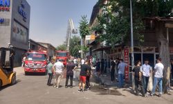 Diyarbakır'da atölyede yangın!