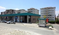 İş yerine girdiği kaza kamerada