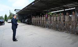 Özel Harekat polisleri dualarla uğurlandı!