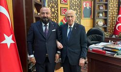 Tahsin Çimen, Devlet Bahçeli'yi ziyaret etti