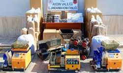 Aydın'da kaçak sigara operasyonu