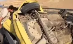 Batman'da korkutan kaza
