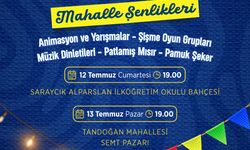 Sincan'da hafta sonu yaz şenliği!