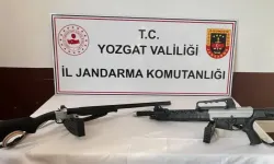 Yozgat'ta ruhsatsız silah operasyonu