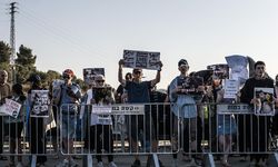 İsrail'e Kudüs'te protesto edildi!