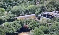 ABD'de tren raydan çıktı