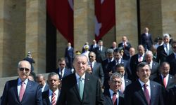 Cumhurbaşkanı Erdoğan ve devlet erkanı Anıtkabir’de!