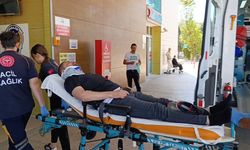 İnegöl'de hafif ticari araç kazası