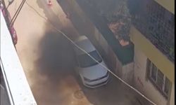 Kilis'te asfalt kesme makinesi patladı!