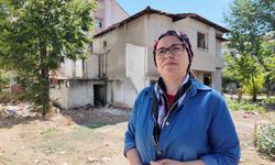 Madde bağımlılarının uğrak yeri haline gelen metruk bina!