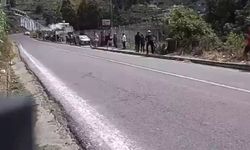 Ralli yarışında feci kaza!